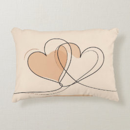 Decorativa Almofada de Amor Personalizada – Corações Romântic