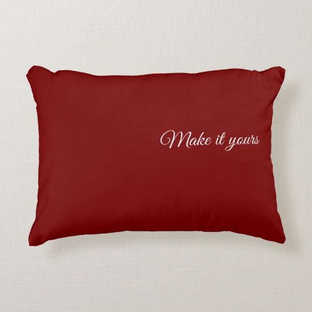 Decorativa Almofada de Arremesso com Nome Personalizado – Des (Frente)