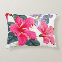Decorativa Almofada de Decoração de flor de Hibisco