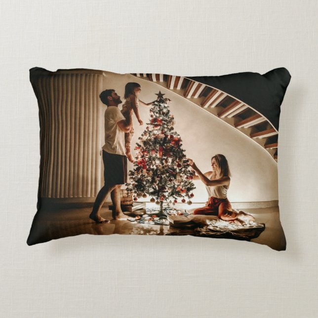 Decorativa Almofada de lançamento de foto Almofada personaliz (Verso)