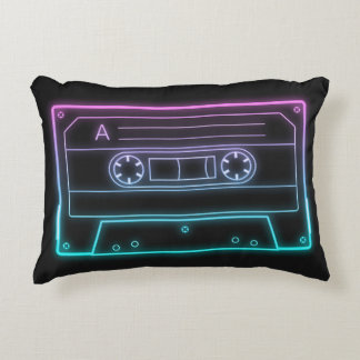 Decorativa Almofada de lançamento Estética Retro Fita Cassete