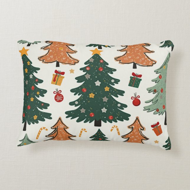 Decorativa Almofada do travesseiro Natal (X-mas) (Verso)
