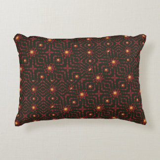 Decorativa Almofada Geométrica de Remendo – Moderno Roxo C