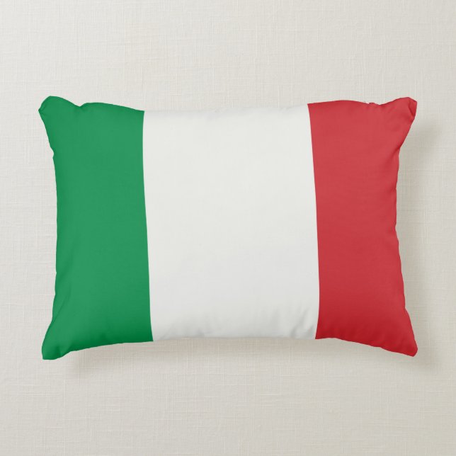 Decorativa Almofada Itália estandarte (Frente)