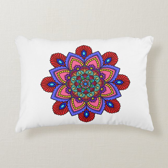 Decorativa Almofada Mandala (Frente)