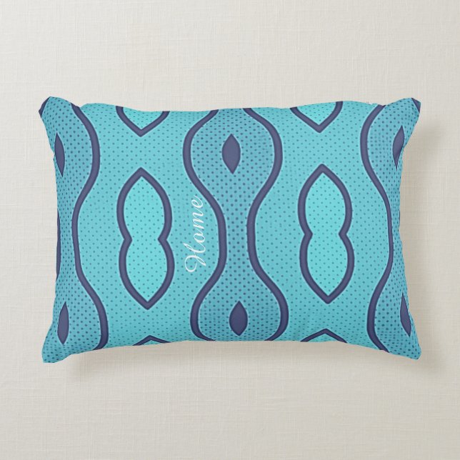 Decorativa Almofada Ocean Rhythm Nordic Atelier (Frente)