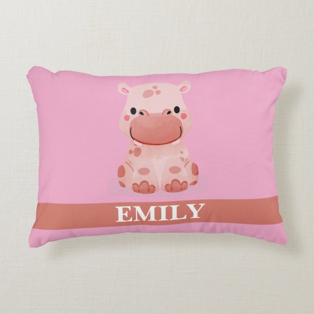 Decorativa Almofada Personalizada Moderna com Nome (Frente)
