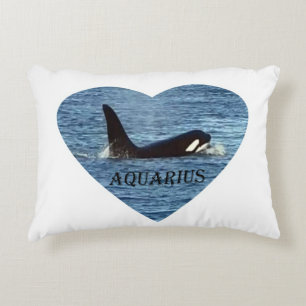 Decorativa Almofada Personalizável Aquário da Baleia Assassin