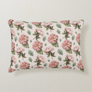 Decorativa almofada rosas vintage para amante de flores