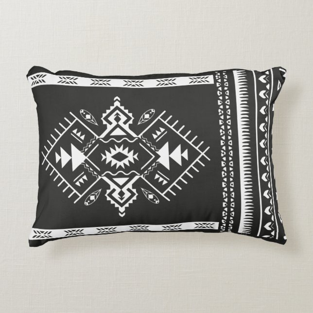 DECORATIVA ALMOFADA - TRIBAL AZTECA (Frente)