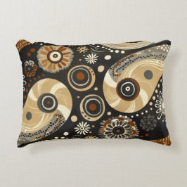 Decorativa Boho Tribal Paisley & Mandala Almofada