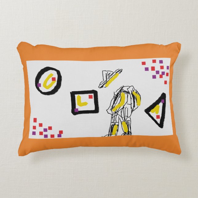 Decorativa Busca da almofada funk desconhecida (Frente)