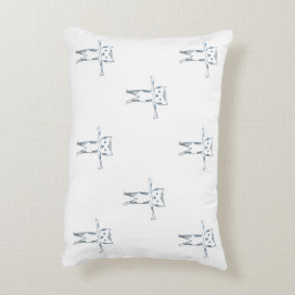 Decorativa Cobrir de almofada de gato mole