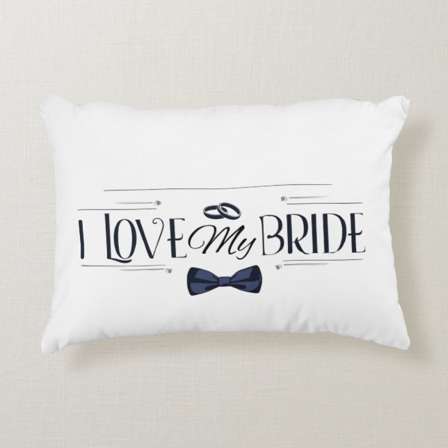 Decorativa Eu Amo Minha Almofada (Frente)