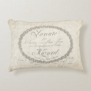 Decorativa Mozart Sonata almofada