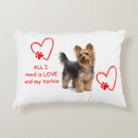 Yorkie Charmoso | Almofada de Cachorro Fotorealist