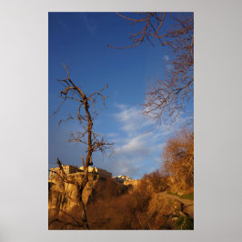 decorative wall art poster city view