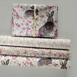 Decoupage de Flores de Prados de Bunnies Encantado