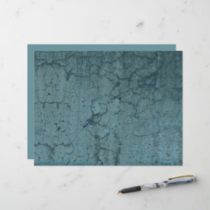 Decoupage de Vintagem Azul-Teal Grunge Textura