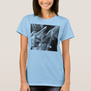 Dedo do LA, t-shirt do dedo do la para a menina,