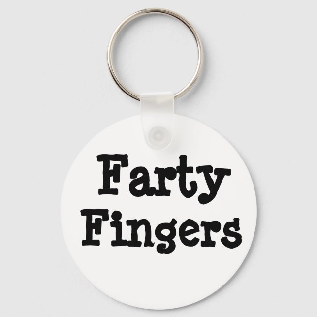 Dedos das Farty Chaveiro (Frente)