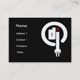 Deejay cartões de visitas