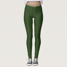 "DEEP GREEN" - ACTIVEWEAR LEGGINGS