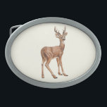 Deer<br><div class="desc">Ilustração pintada à mão de um veado avistado</div>