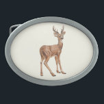Deer<br><div class="desc">Ilustração pintada à mão de um veado avistado</div>
