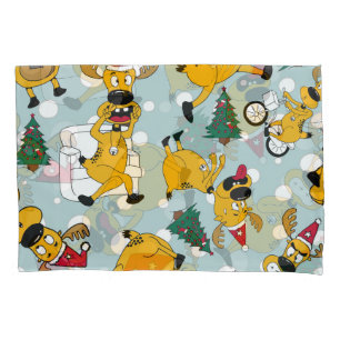 Deer Festivo: Design do Padrão de Natal