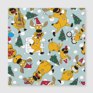 Deer Festivo: Design do Padrão de Natal