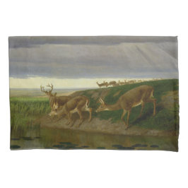 Deer on the Prairie (por William Holbrook Beard)