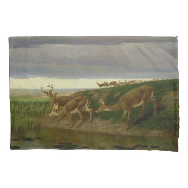 Deer on the Prairie (por William Holbrook Beard) (Frente-Esquerda)