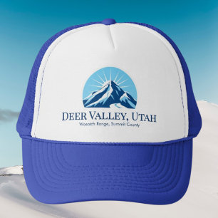 Deer Valley Utah Wasatch — boné de esqui