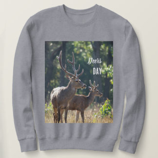 Deers Day Long Sleeves Top