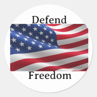 Defender o adesivo da Liberdade