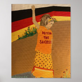 "Defender O Sagrado" Poster