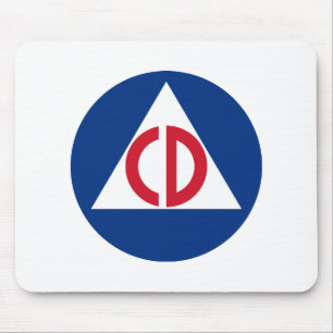 defesa civil Mousepad