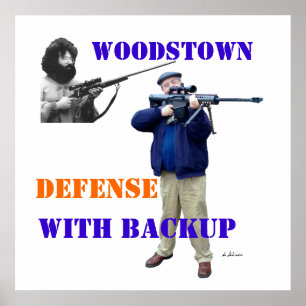 Defesa de Woodstown com poster alternativo
