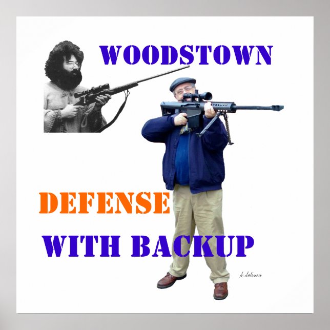 Defesa do Woodstown com Poster de backup (Frente)