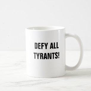 DEFINA TODOS OS TIRANTES! Caneca