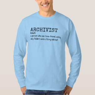 Definição Arquivista - Camisa Humor do Office