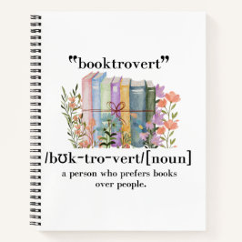Definição "Booktrovert"