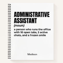 Definição de Assistente Administrativo Funny (B5)