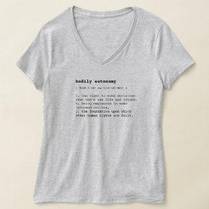 definição de autonomia corporal Camiseta