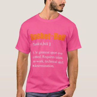 Definição de Camisa de Basquete Significa