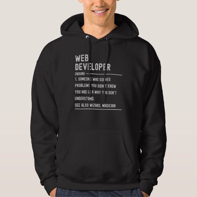 Definição de Desenvolvedor da Web camisa Cargo Eng (Frente)
