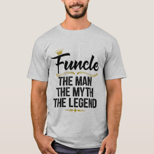 Definição de Funcle o homem a camisa engraçada da