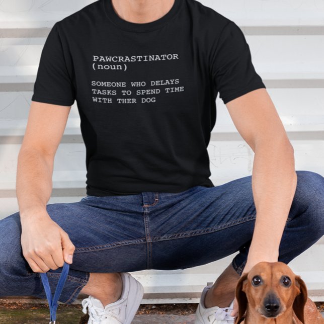 Definição de Pawcrastinator Camisa engraçada para  (Criador carregado)