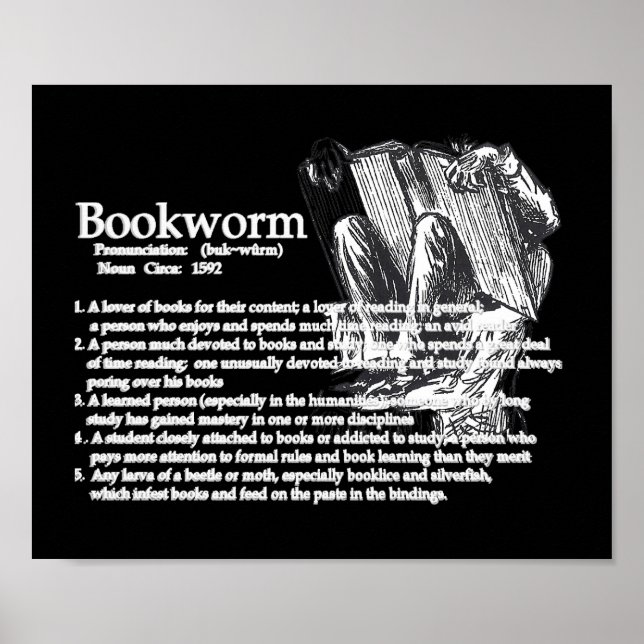 Definição de Poster de Bookworm (Frente)